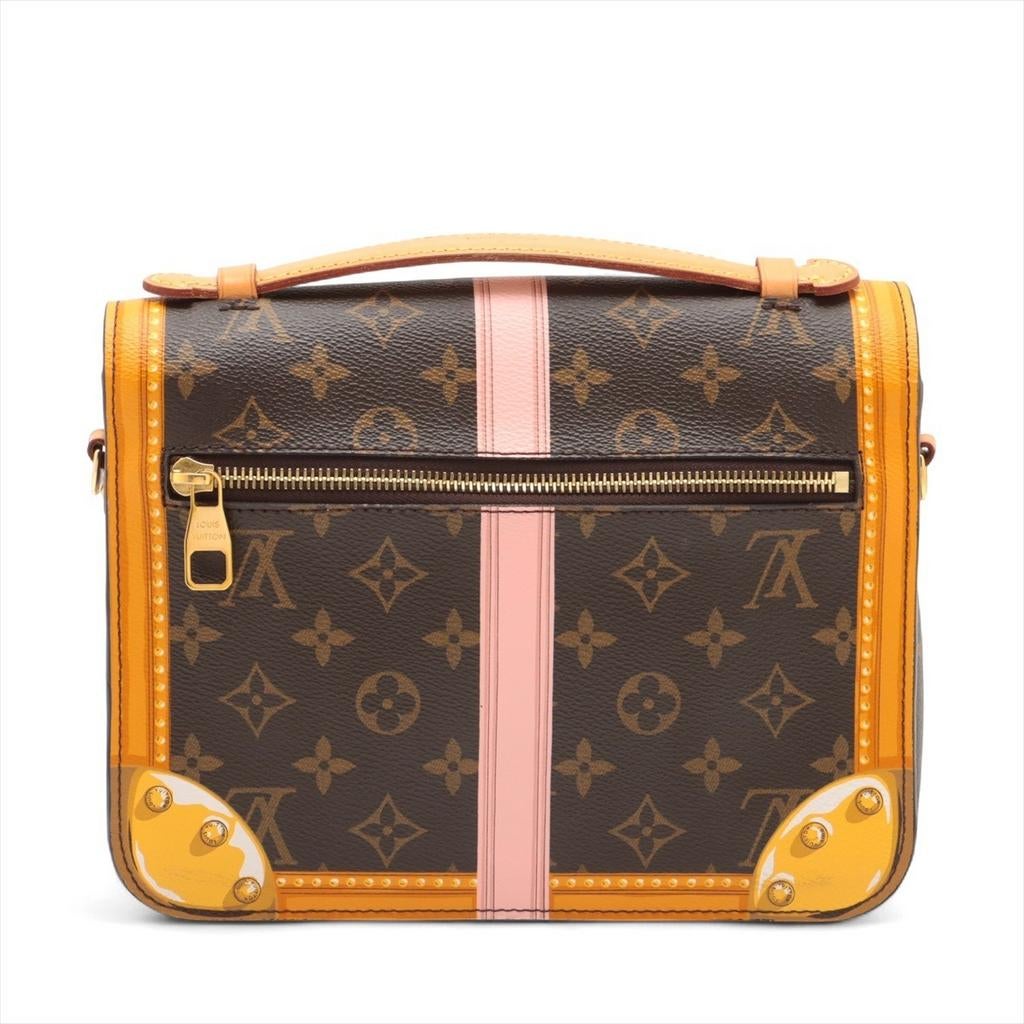 Louis Vuitton Metis édition limitée, Envoi, Comme neuf, Brun, Sac à main