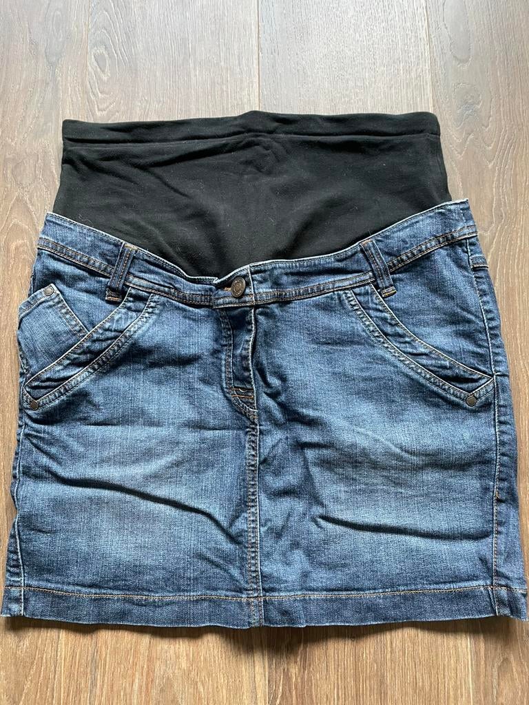 Zwangerschapskledij jeansrok Yessica maat 44, Kleding | Dames, Ophalen of Verzenden, Zo goed als nieuw, Maat 42/44 (L)