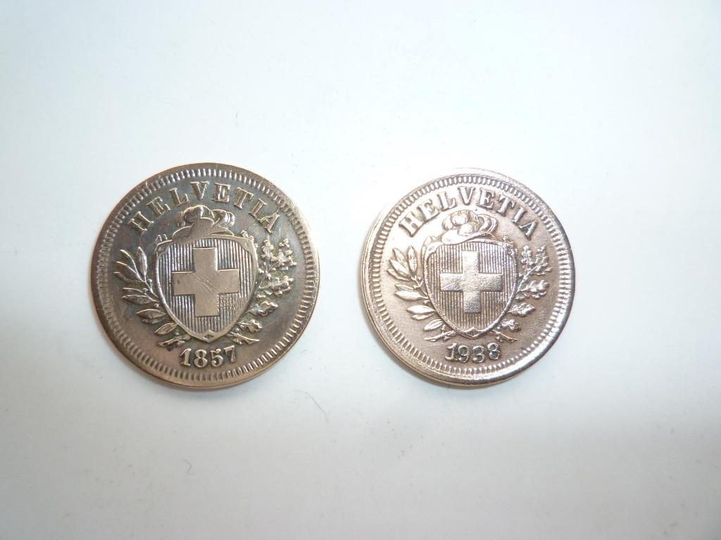 Rares pièces de monnaie Suisses, Enlèvement ou Envoi