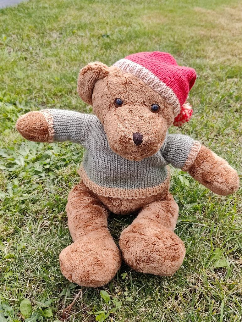Prachtige teddybeer La Galleria, Enfants & Bébés, Jouets | Peluches, Comme neuf, Enlèvement ou Envoi