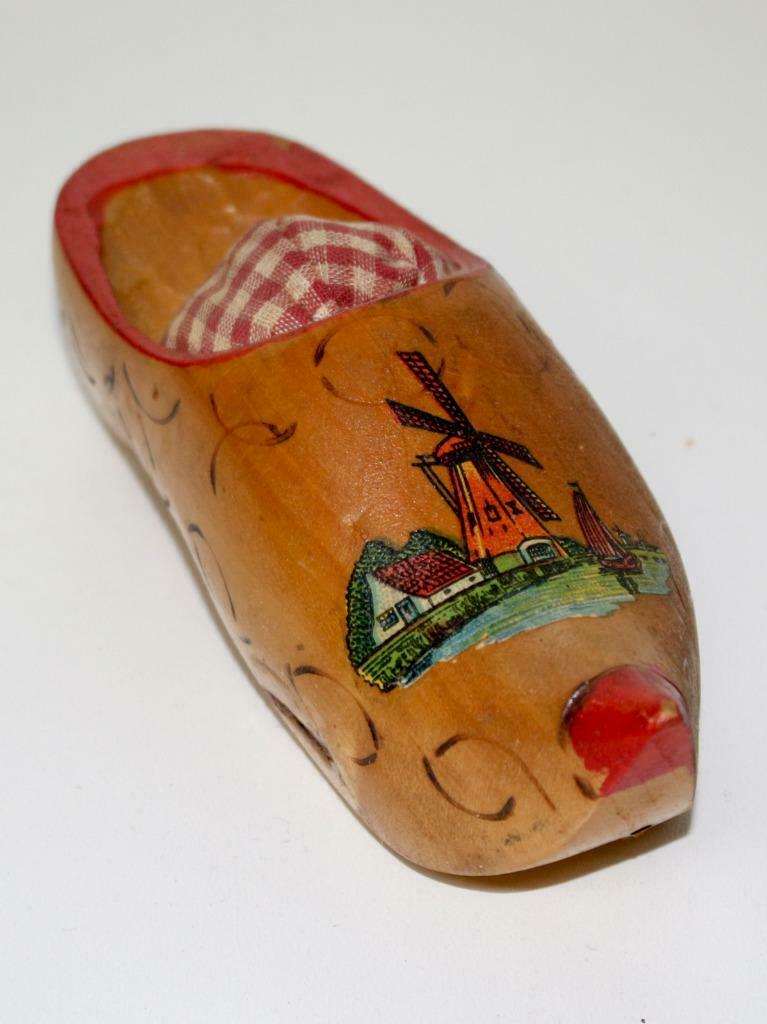 Petite sabot en bois – porte épingles, Antiek en Kunst, Ophalen of Verzenden