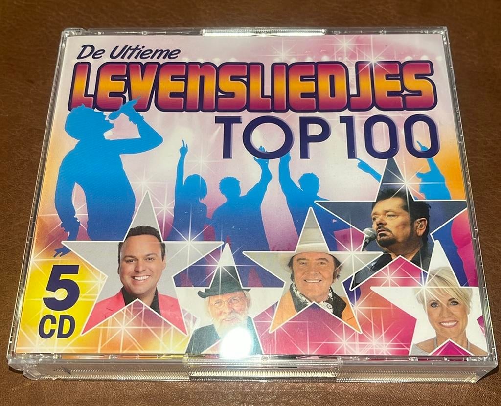 De Ultieme Levensliedjes top 100 - 5CD box, Enlèvement ou Envoi, Comme neuf