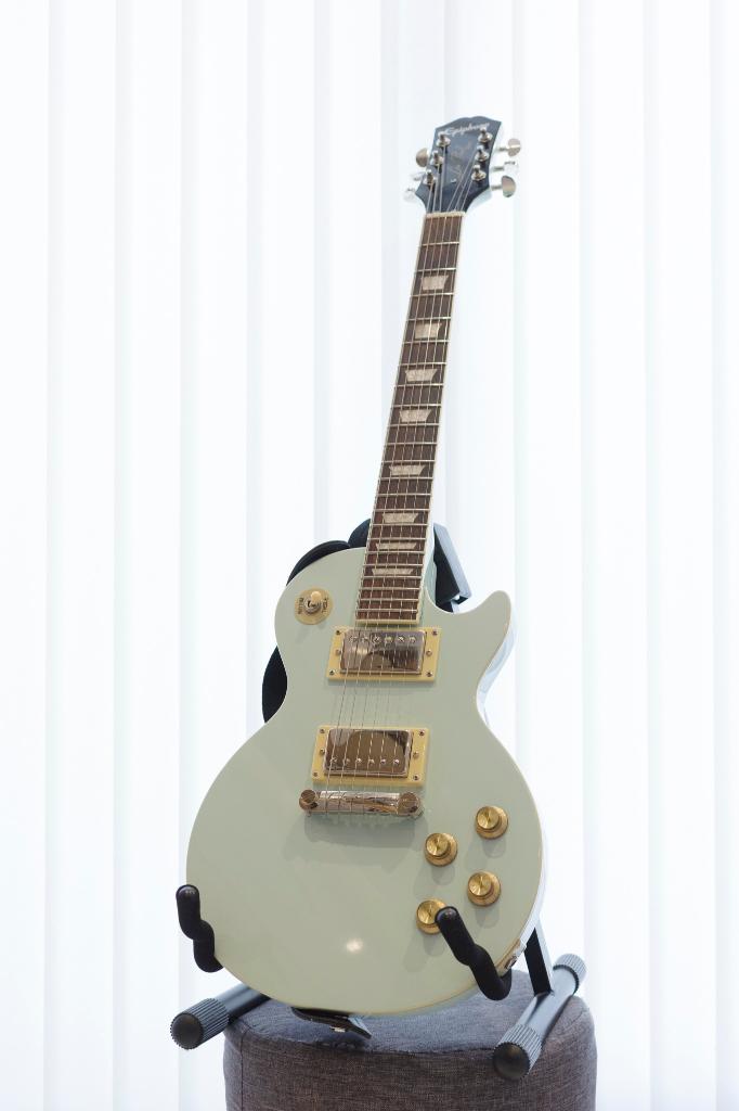 Epiphone Les Paul Power Player - Ice Blue, Ophalen, Zo goed als nieuw, Solid body, Epiphone