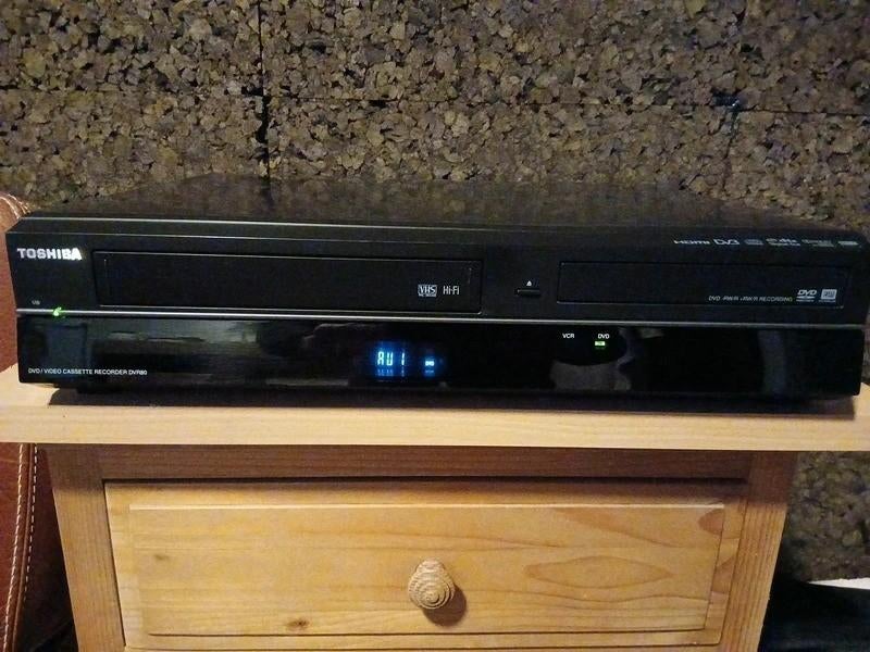 Lecteur Enregistreur Toshiba DVR-80KF, Audio, Tv en Foto, DVD spelers, Zo goed als nieuw, Dvd-speler, Overige merken, Ophalen of Verzenden