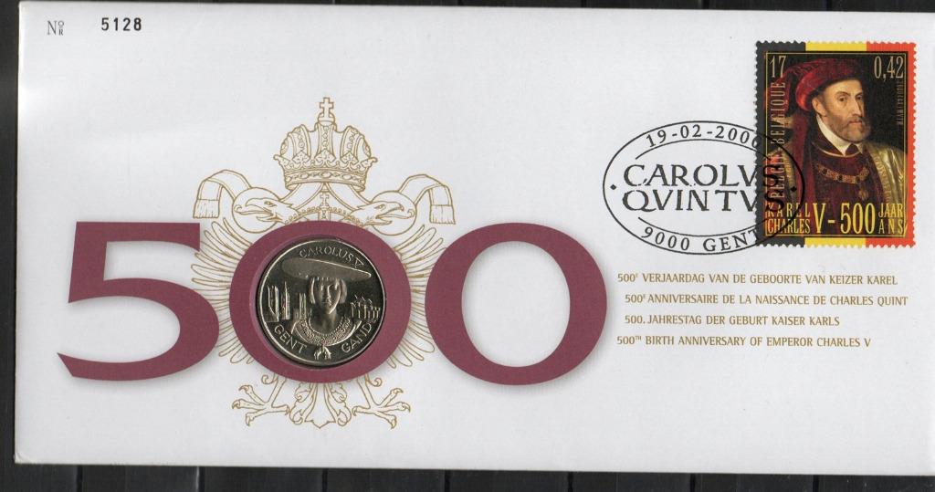 Année 2000 : 2887 - Numisletter : 500 ans naissance Charles, Enlèvement