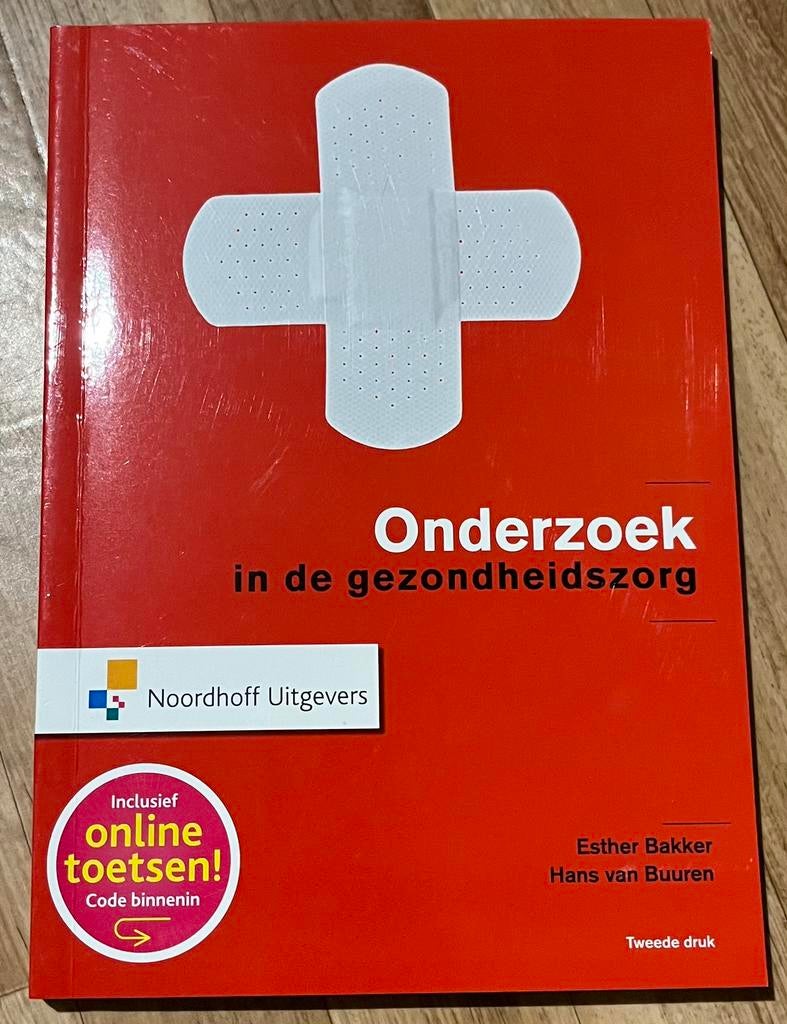 Onderzoek in de gezondheidszorg, Ophalen of Verzenden, Zo goed als nieuw