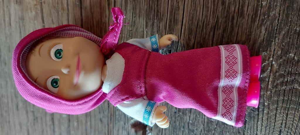 Masha Masja en de beer, set poppetjes, Ophalen, Gebruikt, Overige typen