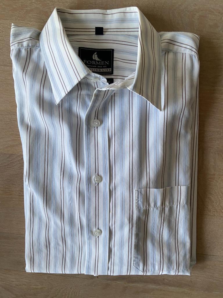 Chemise pour homme 41/42 EN PARFAIT ÉTAT, Enlèvement ou Envoi, Comme neuf, Formen, Tour de cou 41/42 (L)
