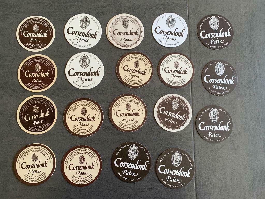 Bierviltjes Corsendonk, Enlèvement, Utilisé, Sous-bock, Autres marques