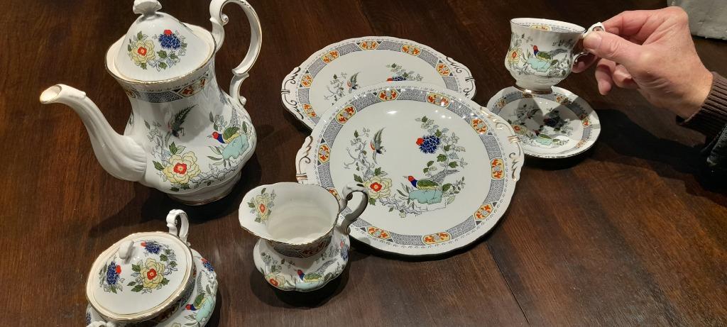 chinees poselein, Ophalen