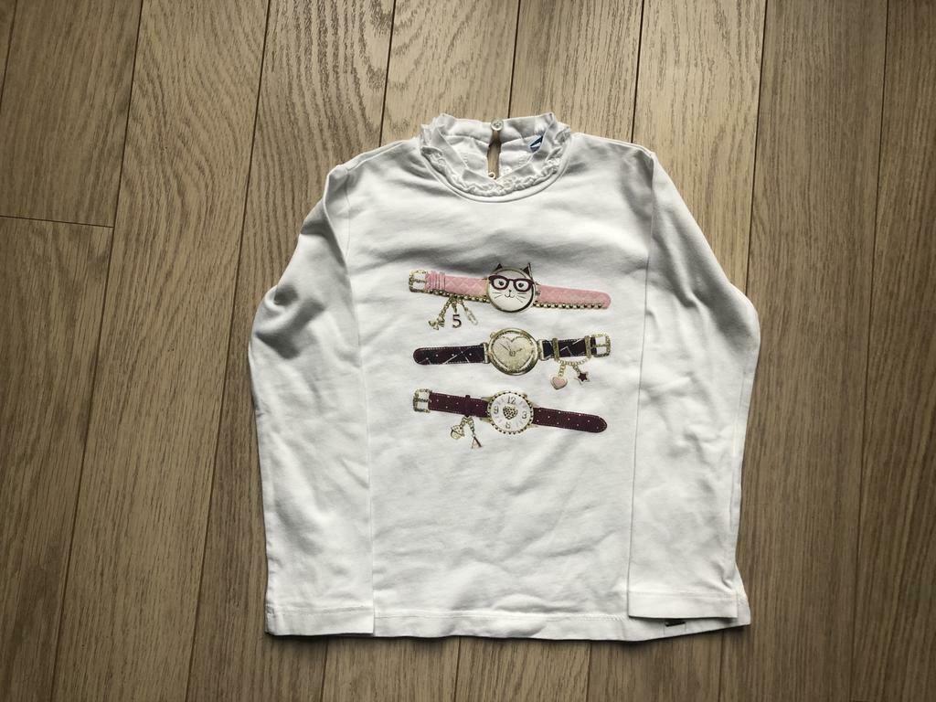 Witte t shirt Mayoral, Gebruikt, Mayoral, Shirt of Longsleeve, Verzenden