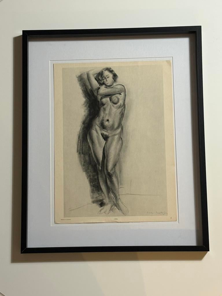 RARE - Henri MATISSE (1926) - Édition Braun & Cie - Nu, Ophalen of Verzenden