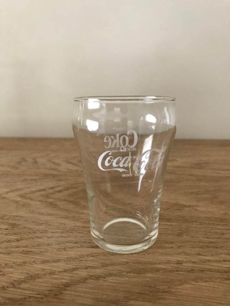 Origineel COCA-COLA glas - 18cl (nr2339), Ophalen of Verzenden, Zo goed als nieuw, Frisdrankglas