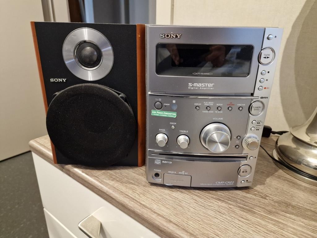 Système Hi-Fi Sony, Enlèvement, Utilisé, Deck cassettes ou Lecteur-enregistreur de cassettes, Sony