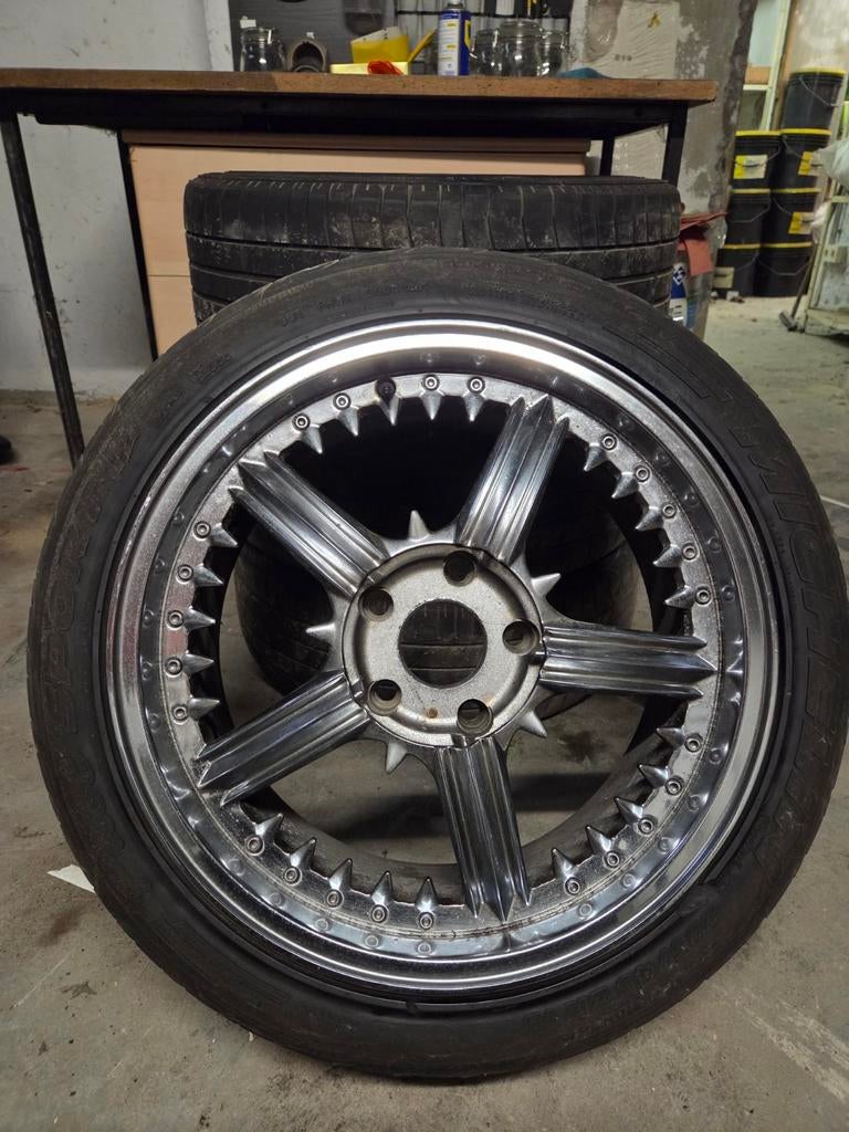 Jantes chromé BMW 18", 18 pouces, Pneu(s)