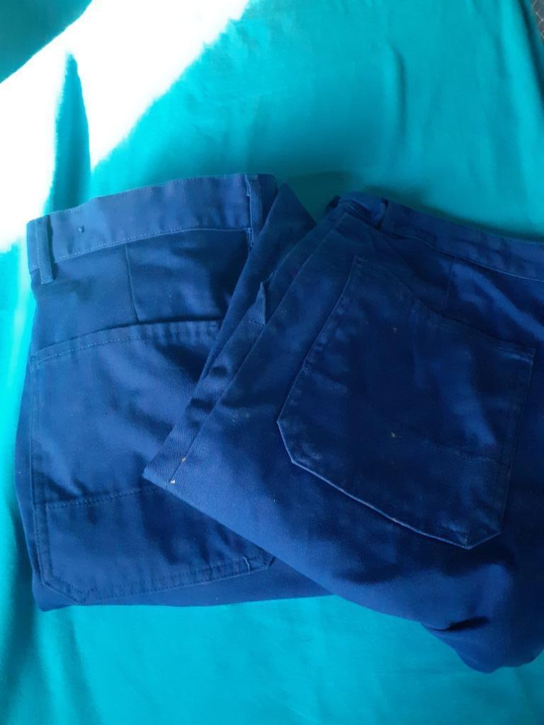 Werkbroek felblauw 40, Ophalen, Zo goed als nieuw, Heren, Broek