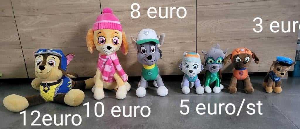 Verschillende knuffels, Ophalen of Verzenden, Zo goed als nieuw