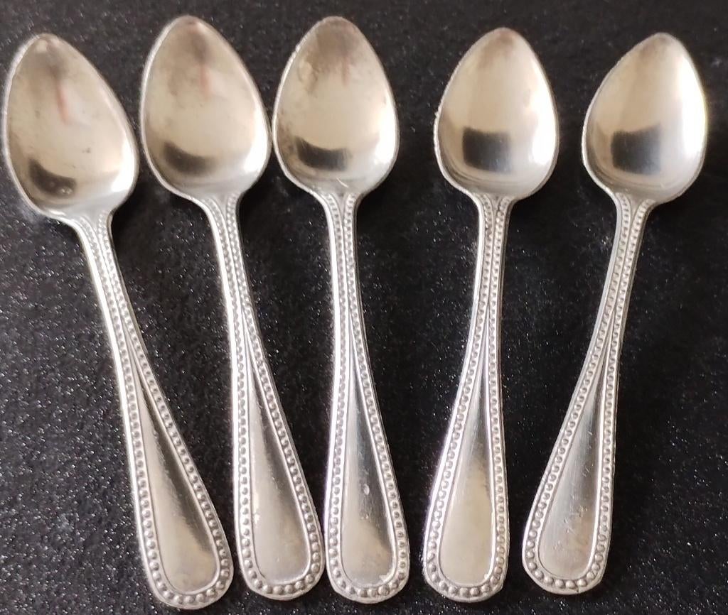 Cuillères en argent, Antiquités & Art, Antiquités | Argent & Or, Argent, Enlèvement ou Envoi