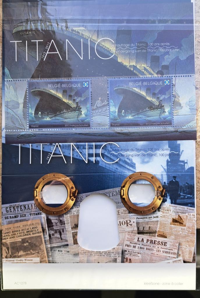 Timbre 3D Titanic, Timbres & Monnaies, Timbres | Europe | Belgique, Enlèvement, Non oblitéré