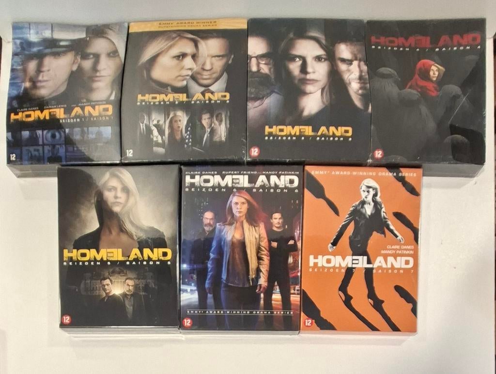 Homeland seizoen 1-7, Cd's en Dvd's, Dvd's | Tv en Series, Ophalen of Verzenden