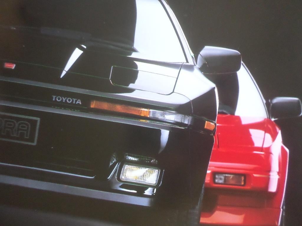 Toyota Celica & MR2 & Supra 1987 Brochure, Ophalen of Verzenden, Toyota