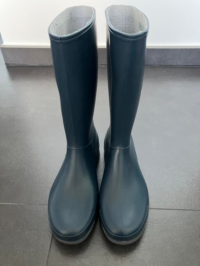 Dunlop regenlaarzen - Blauw - maat 35, Enlèvement ou Envoi, Comme neuf, Dunlop, Bottes