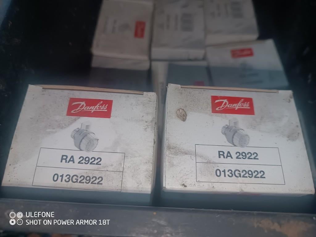 Thermostaatkop Danfoss RA 2922, Doe-het-zelf en Bouw, Ophalen, Nieuw, Radiator