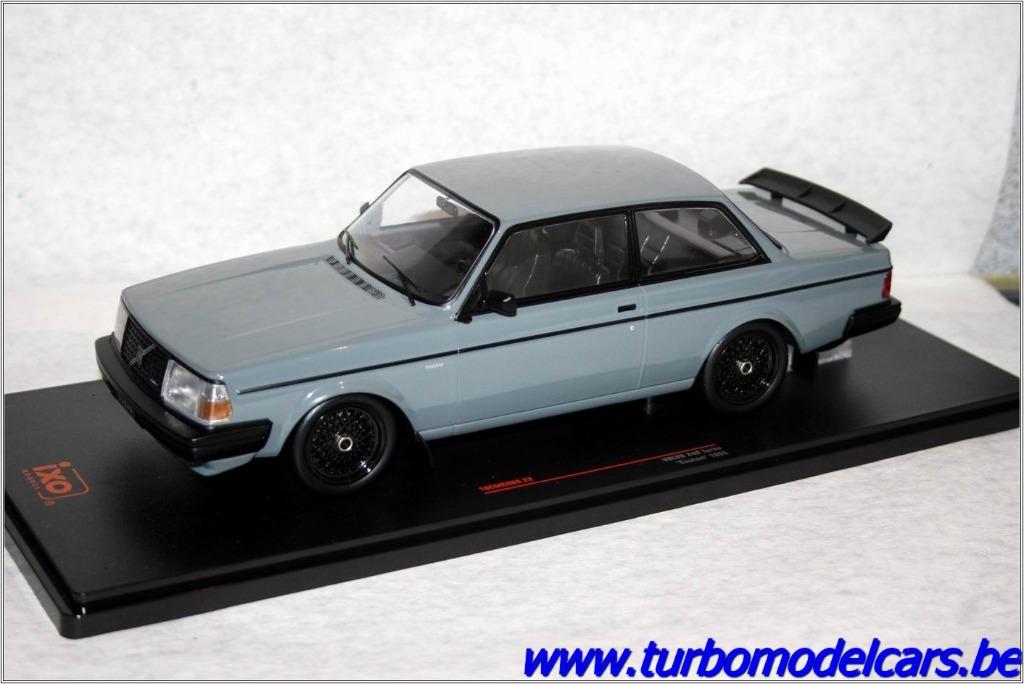 Volvo 240 Turbo "Custom" 1985 1/18 Ixo Models, Ophalen of Verzenden, Nieuw, Auto, Overige merken