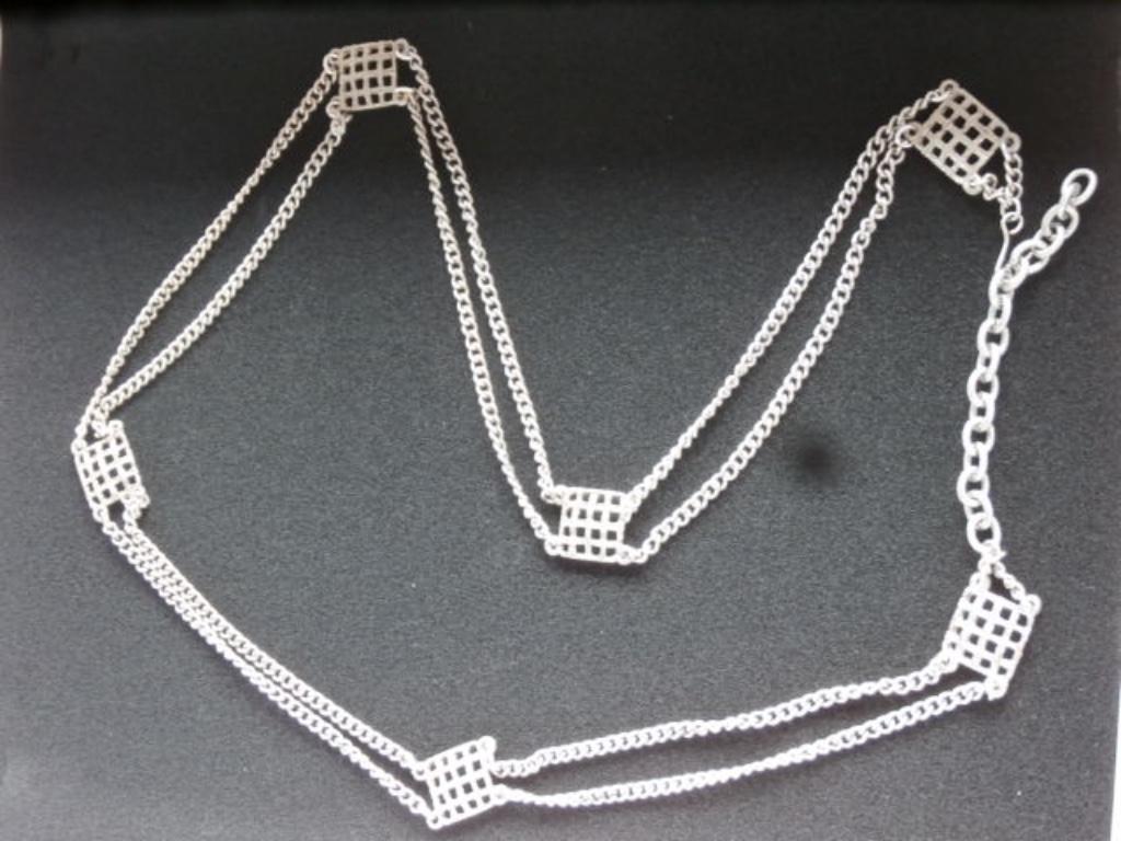 Riem  (vintage) ketting ( heup of lenden), Kleding | Dames, Overige kleuren, 3 tot 5 cm, 90 tot 100 cm, Heupriem