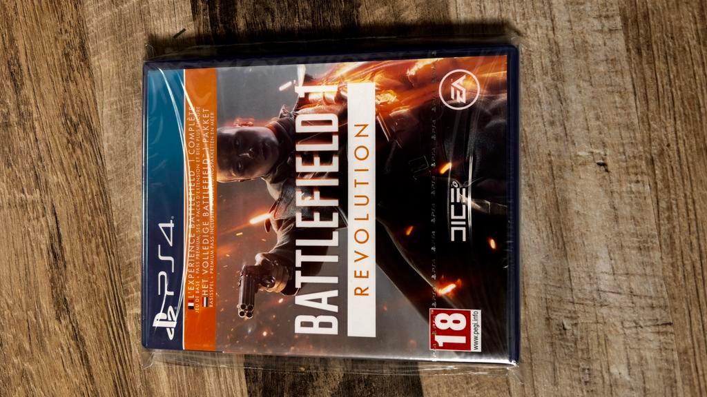 Ongeopend Battlefield 1 Revolution Playstation 4 game, Ophalen of Verzenden, Overige soorten, Overige typen