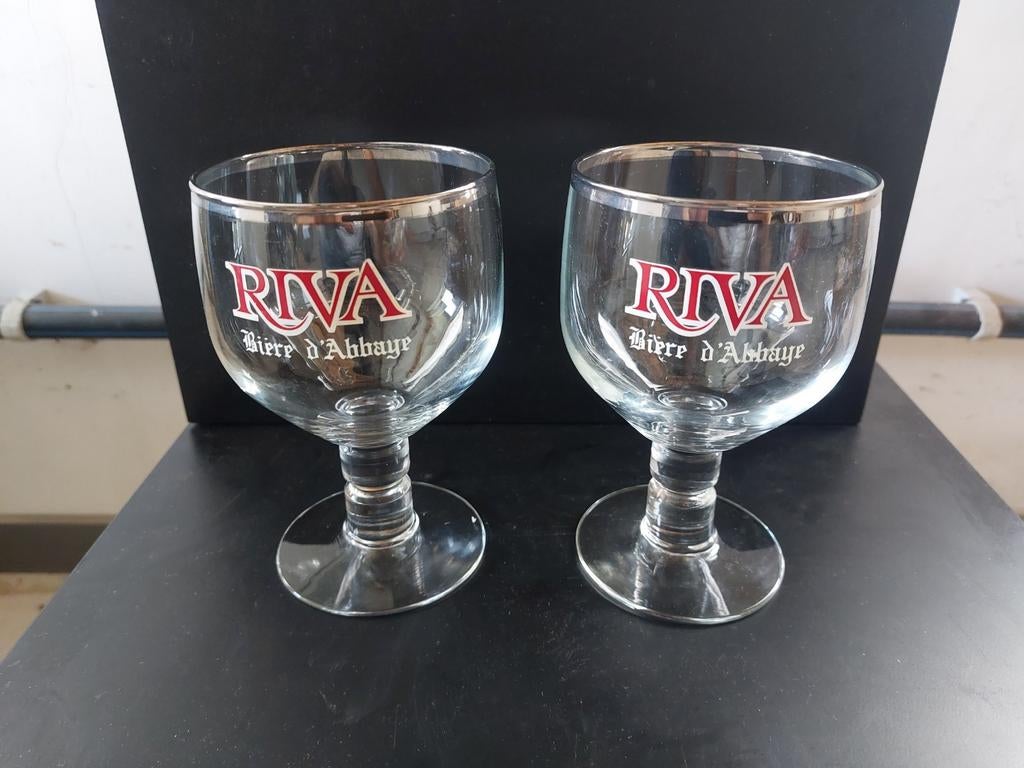 Verre à bière Riva, Enlèvement ou Envoi, Comme neuf, Verre à bière