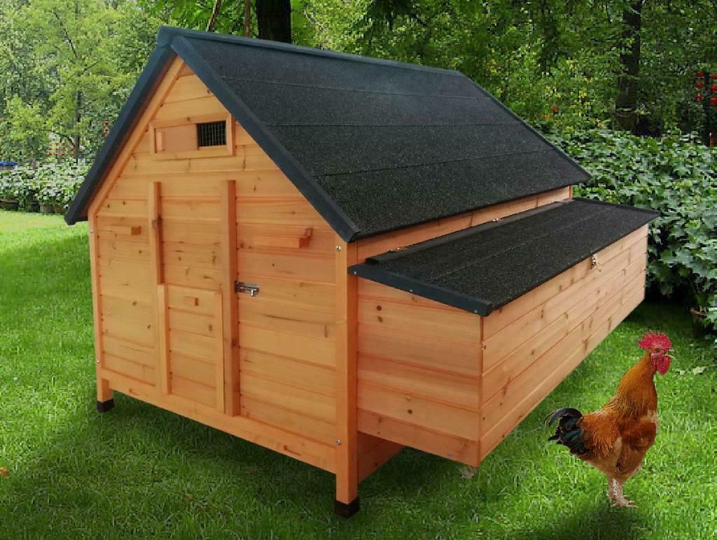 Poulailler 18 poules abri poule clapier lapin caille XXL coq, Envoi, Neuf, Poulailler
