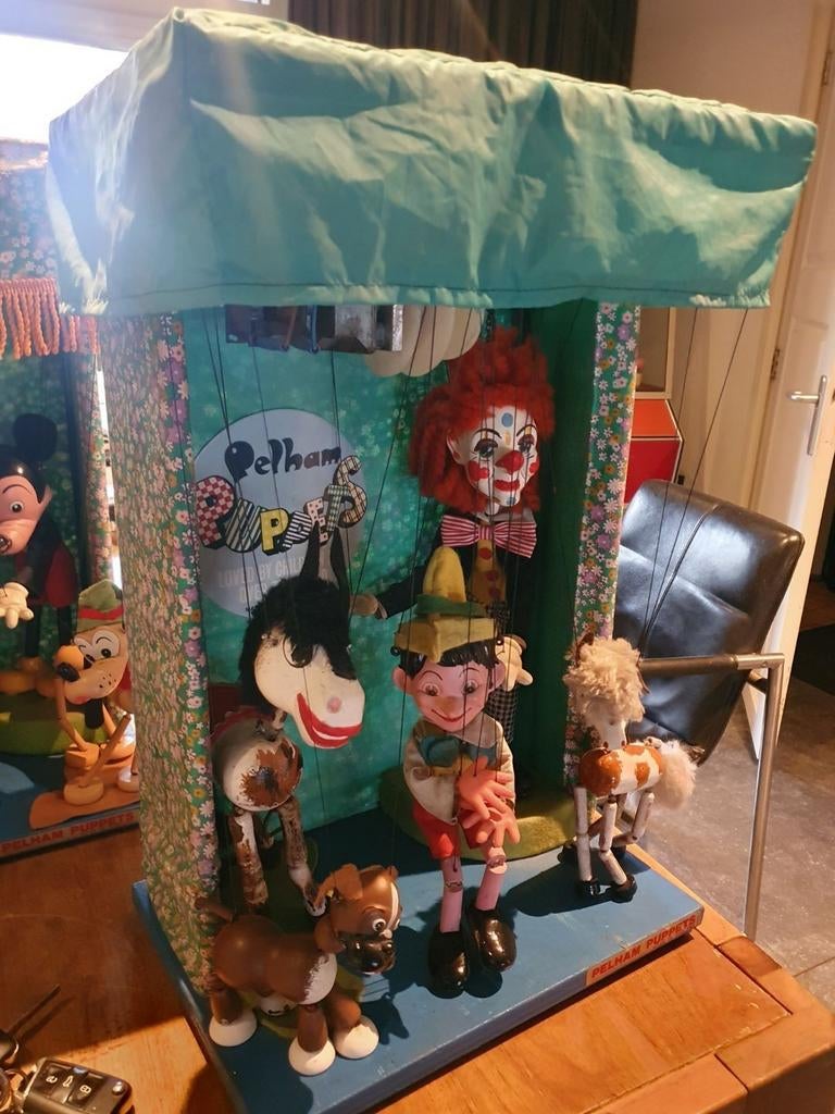Prachtige vintage pelham puppet automaat 220 volt, Ophalen of Verzenden, Zo goed als nieuw