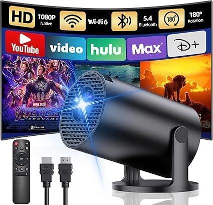 Draagbare projector | Beamer | GRATIS LEVERING
