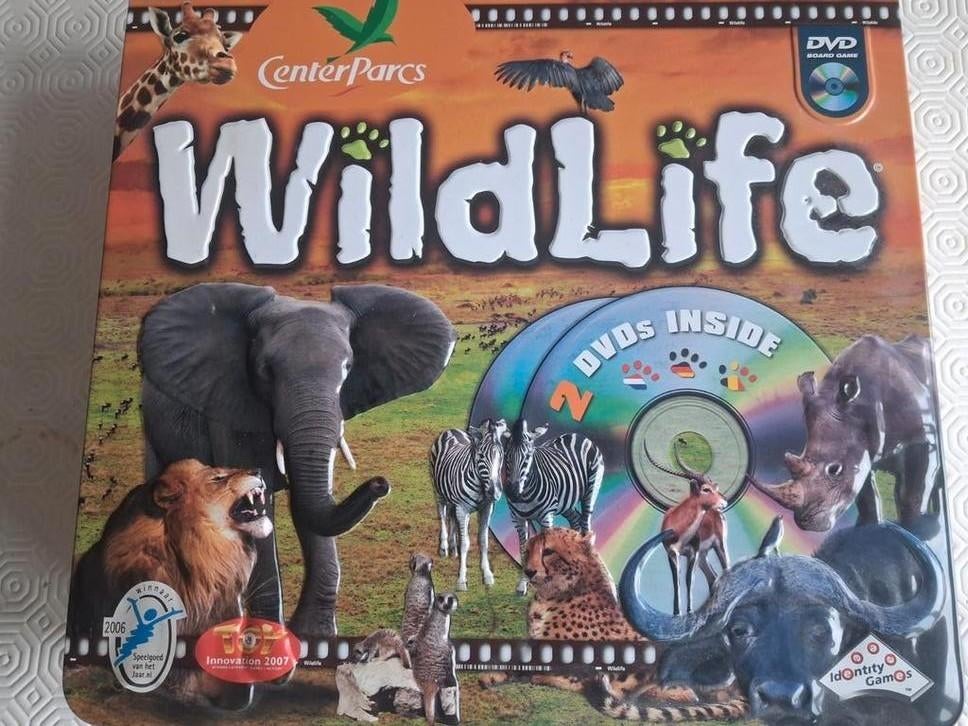 Jeu de société Center Parcs « Wildlife » état neuf 2006, Trois ou quatre joueurs, Envoi, Neuf, Center parcs