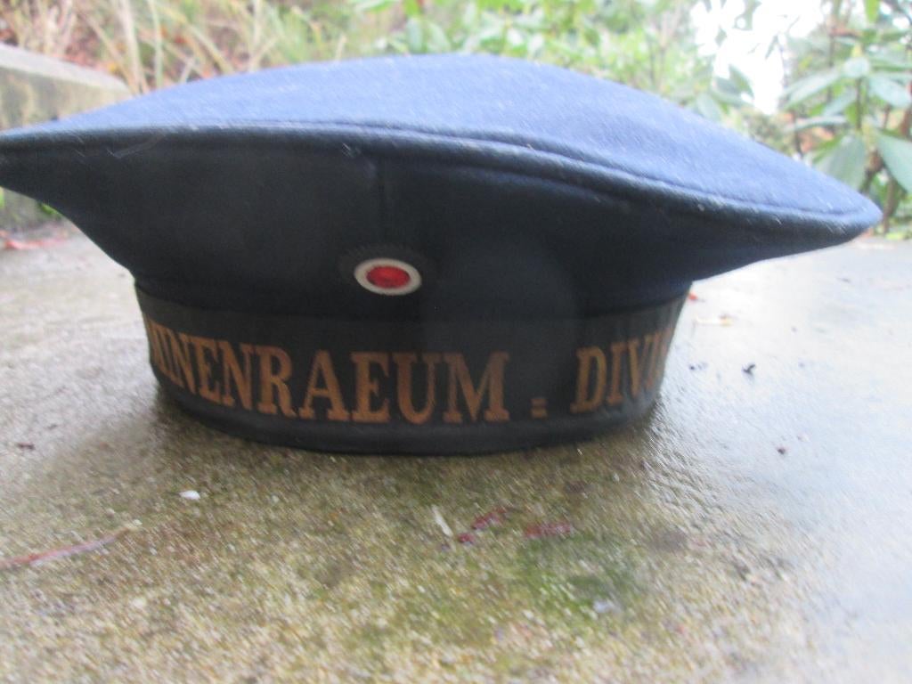 Duitse matrozen muts van de Keizerlijke marine Minenraum Div, Verzamelen, Ophalen of Verzenden, Marine