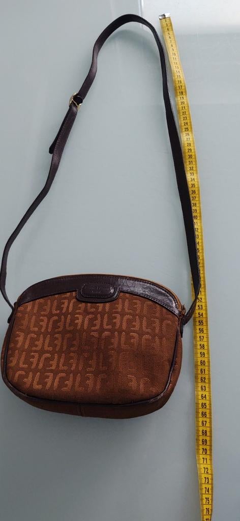 Louis Fernaud schoudertas., Handtassen en Accessoires, Tassen | Schoudertassen, Overige merken, Gebruikt, Bruin, Ophalen of Verzenden