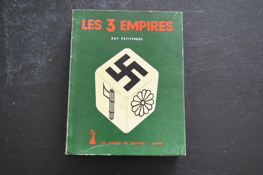 RAY PETITFRERE LES 3 EMPIRES Hitler Mussolini Hiro Hito RARE, Ophalen of Verzenden, Overige onderwerpen, RAY PETITFRERE, Tweede Wereldoorlog