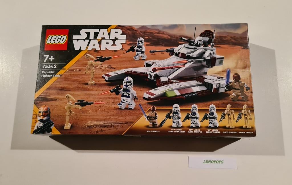 Lego - 75342 - Republic Fighter Tank - SEALED - NIEUW, Ophalen of Verzenden, Nieuw, Lego