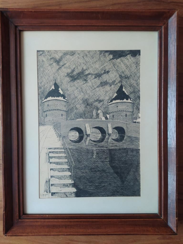 Broeltorens te Kortrijk, Antiek en Kunst, Ophalen of Verzenden