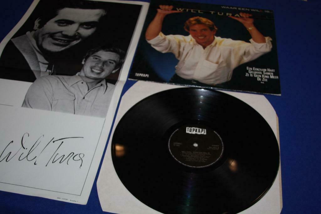 LP Will Tura ("Waar een will is ...") + vouwposter 1985, Ophalen of Verzenden, Gebruikt, 12 inch