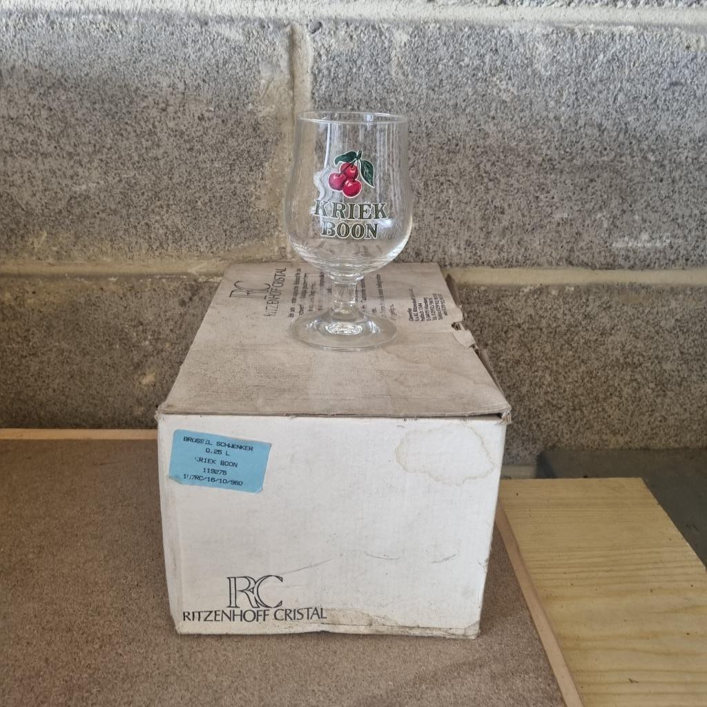 Verre Kriek Boon (modèle 1), Enlèvement ou Envoi, Utilisé, Verre ou Verres, Autres marques