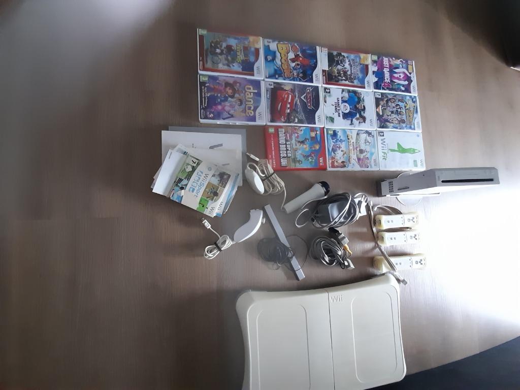 Nintendo wii, Ophalen, Gebruikt, Met games
