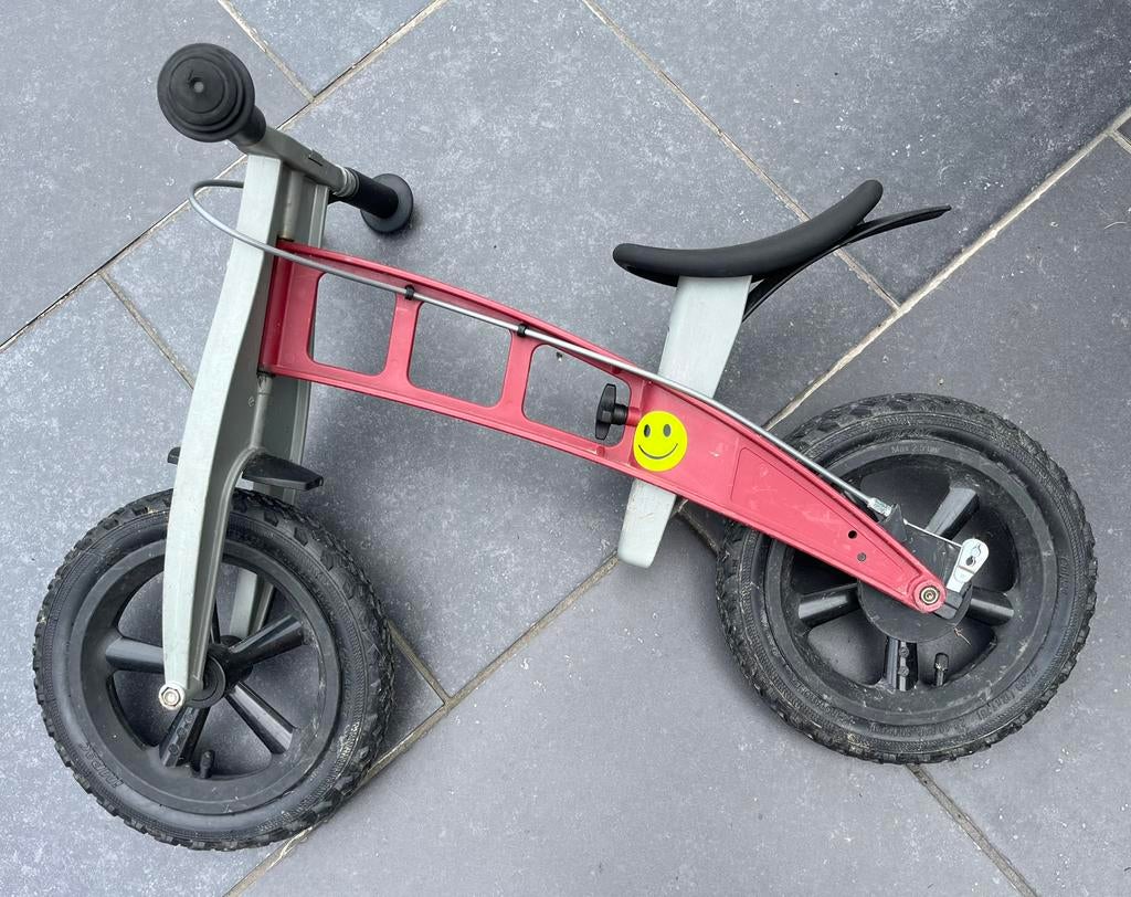 Loopfiets FirstBike Cross bordeaux met rem, Ophalen, Loopfiets