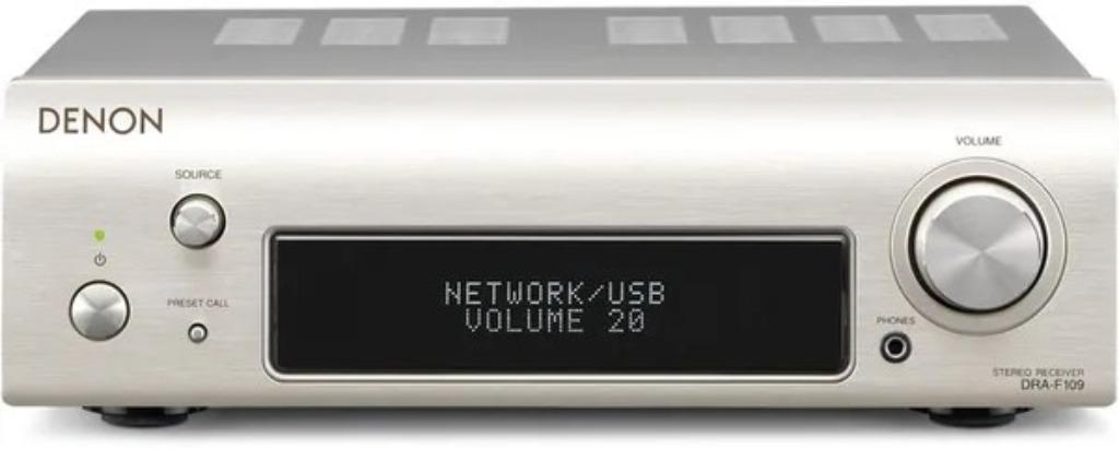 chaine hifi DENON DRA F109 argenté, Denon, Micro chaîne, Comme neuf, Enlèvement
