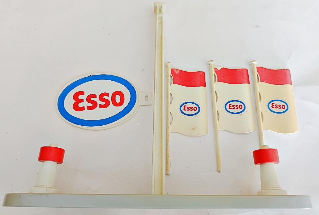 Pièces du kit Playmobil 3439, Station Service Esso, 1981-986, Enlèvement ou Envoi, Utilisé