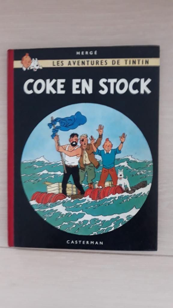 Tintin - Le Coke en Stock - EO Belge B24, Enlèvement ou Envoi, Utilisé