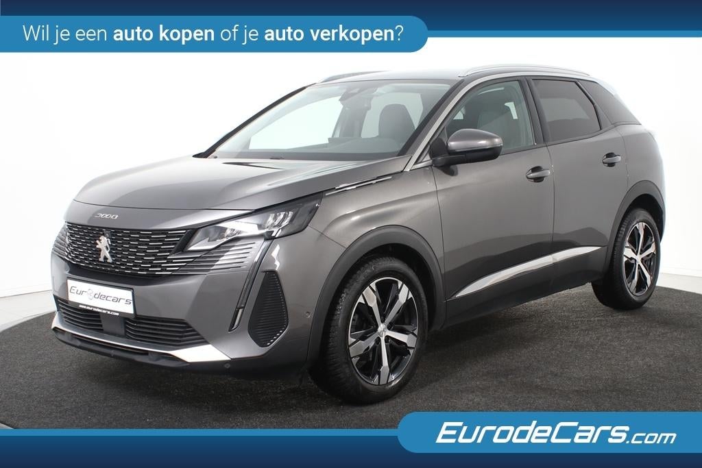 Peugeot 3008 Allure 130 *1ste Eigenaar*Leer*Navigatie*, Auto's, Voorwielaandrijving, Euro 6, 1199 cc, Leder en Stof
