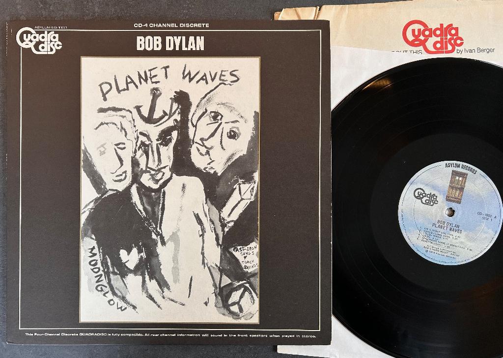 BOB DYLAN - Planet waves ( Quadra disc LP ), Verzenden, Gebruikt, 12 inch, Poprock