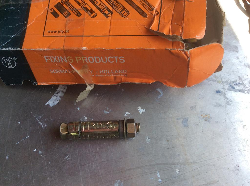 Keilbouten m12 29 stuks, Enlèvement ou Envoi